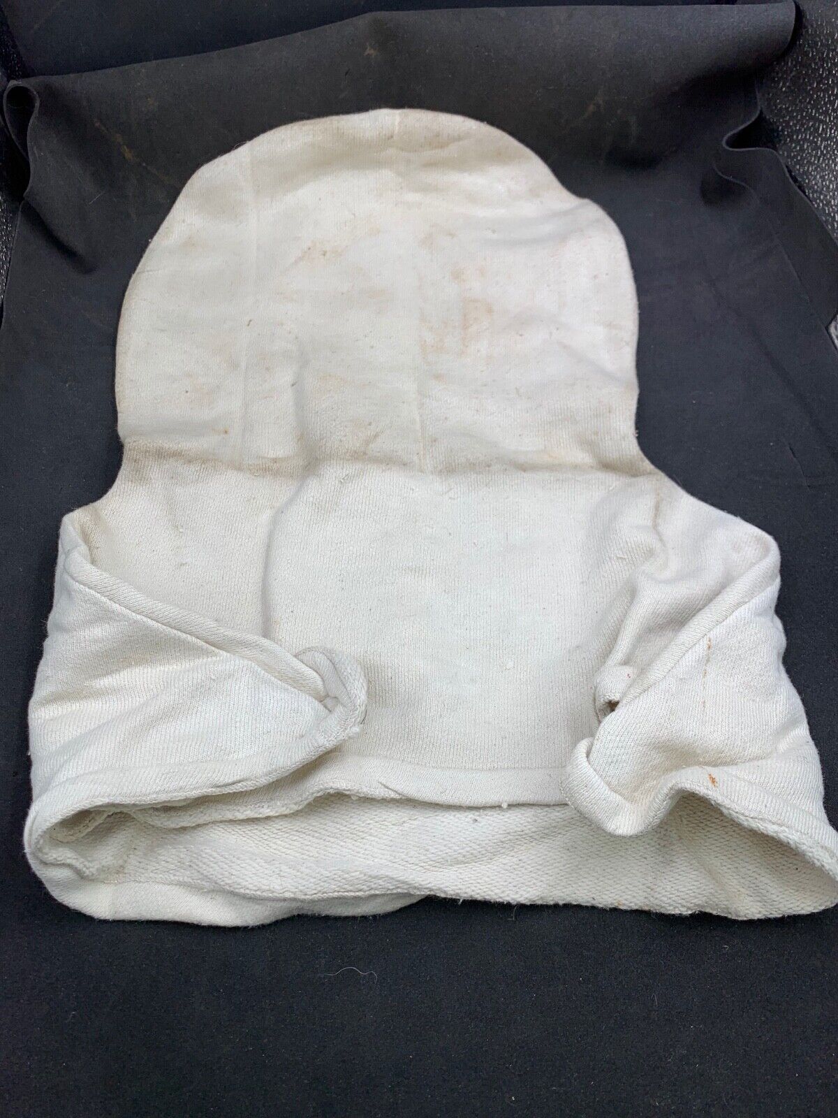Original WW2 British Royal Navy Gunners Flash Hood - The Militaria Shop