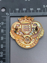 Load image into Gallery viewer, Original WW1 British Army Lancashire Volunteers Wigan Corps Cap Badge - The Militaria Shop