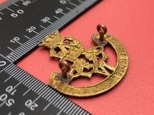 Load image into Gallery viewer, Original WW2 Canadian Army 4th Princess Louise Dragoon Guards Cap Badge - The Militaria Shop