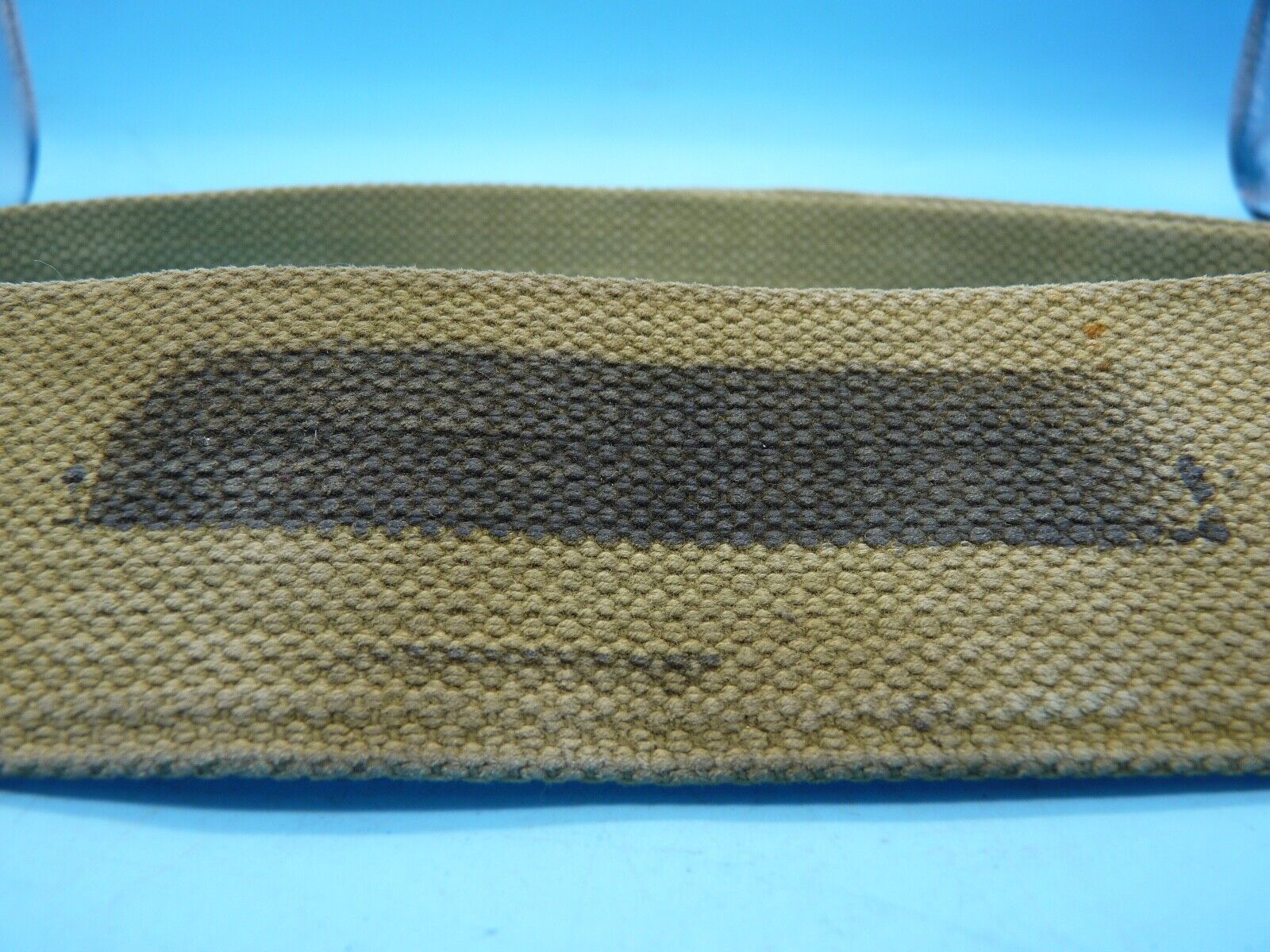 Original WW2 British Army 37 Pattern Canvass Shoulder Strap / Cross Strap - The Militaria Shop