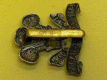 Load image into Gallery viewer, Original Victorian / WW1 British Army 3rd Dragoon Guards Cap Badge - The Militaria Shop
