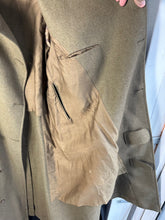 Load image into Gallery viewer, Original WW2 British Army Officers 1939 Greatcoat RASC Major - 38" Chest - The Militaria Shop