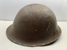 Load image into Gallery viewer, Geunine British / Canadian Army Mk3 WW2 Combat Helmet - Uncleaned Original - The Militaria Shop