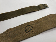Charger l'image dans la galerie, Original WW2 British Army 37 Pattern Canvass L Strap - The Militaria Shop