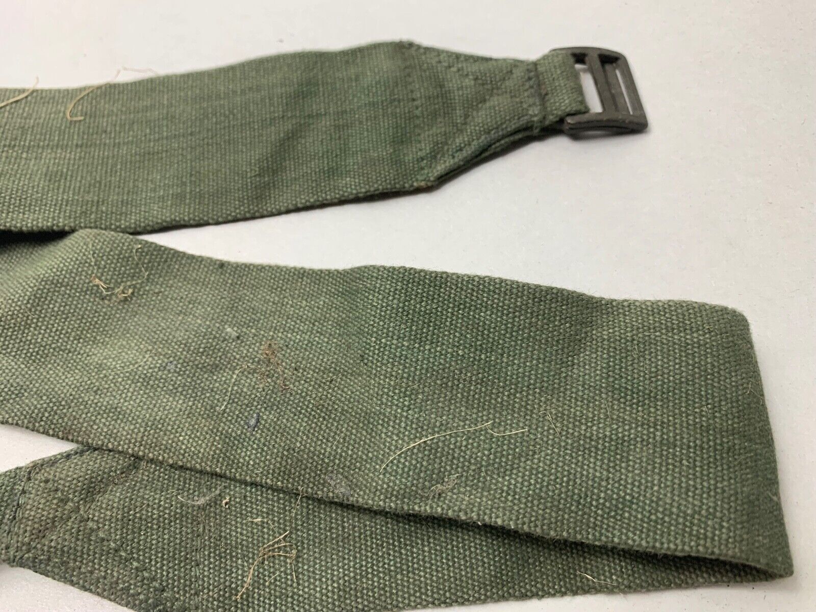 Original WW2 British Army 44 Pattern Equipment Strap - 1945 Dated - The Militaria Shop