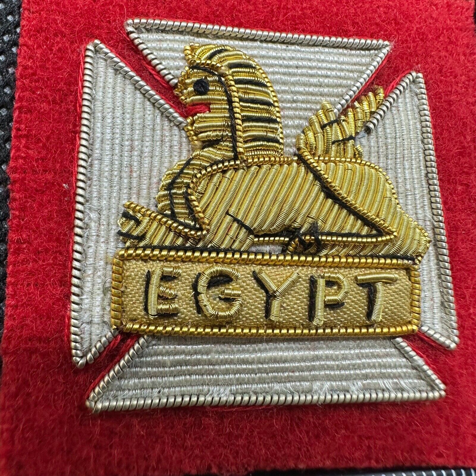 British Army RGBW Bullion Cap / Beret / Blazer Badge - UK Made - The Militaria Shop