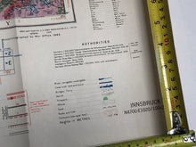 Load image into Gallery viewer, Original WW2 British Army / RAF Maps of Germany - Innsbruck - The Militaria Shop