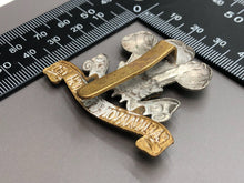 Load image into Gallery viewer, Original WW1 British Army Caernarvon & Denbigh Yeomanry Cap Badge - The Militaria Shop
