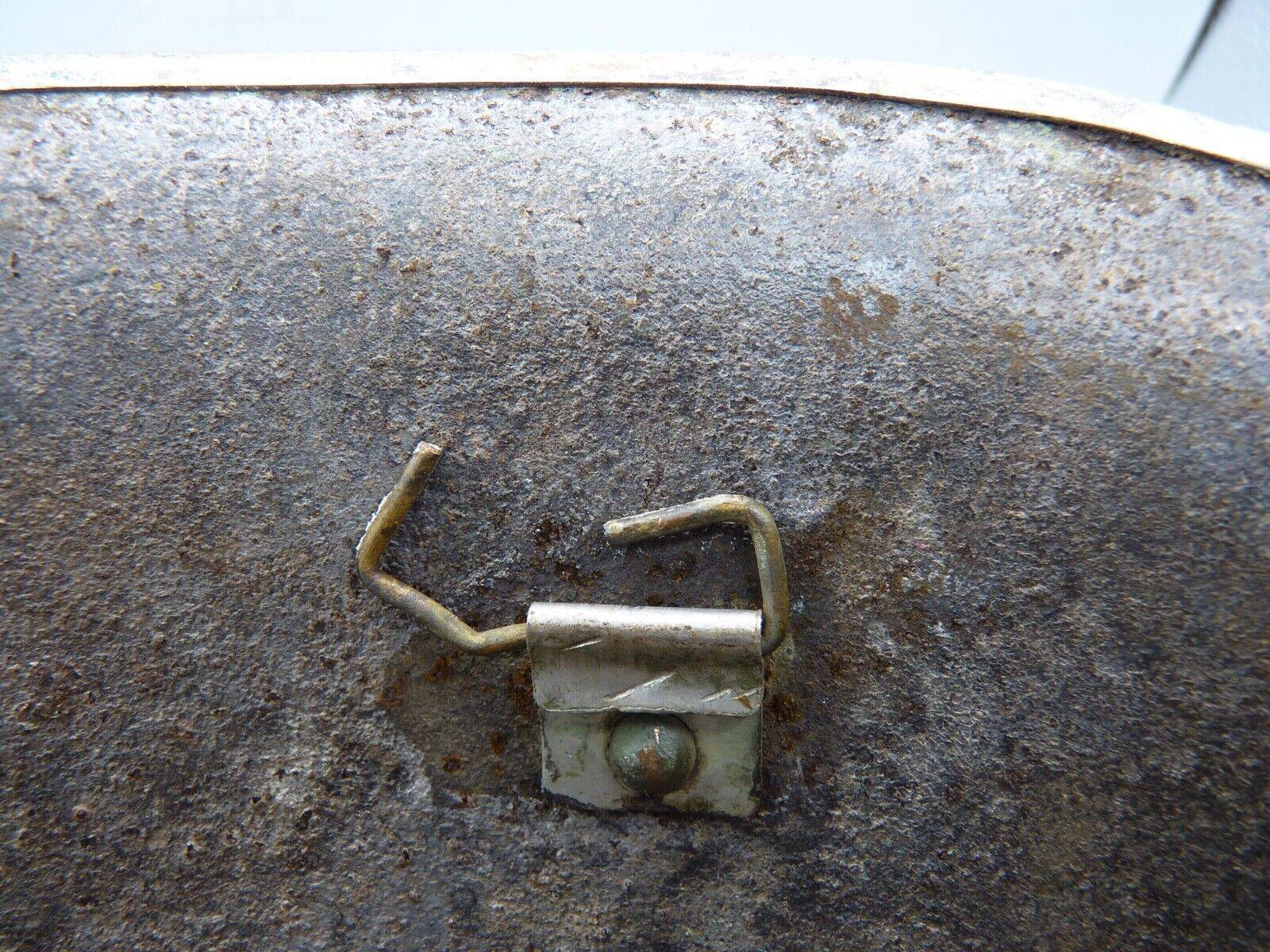 Original WW2 British / Canadian Army Mk3 High Rivet Turtle Army Combat Helmet - The Militaria Shop