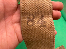 Load image into Gallery viewer, Original WW2 Pattern British Army L Straps Pair - 37 Pattern Webbing Haversack - The Militaria Shop