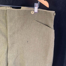 Load image into Gallery viewer, Original Pre-WW2 British Army W.O.1 Service Dress Breeches Named Royal Engineers - The Militaria Shop