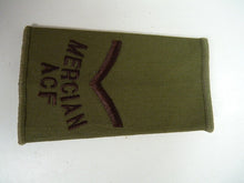 Charger l'image dans la galerie, Mercian ACF OD Green Rank Slides / Epaulette Pair Genuine British Army - NEW - The Militaria Shop