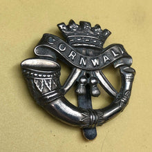 Load image into Gallery viewer, Original WW2 British Army Cap Badge - Cornwall Light Infantry - The Militaria Shop