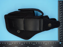 Charger l'image dans la galerie, Black Fabric Tactical Belt Mounted Pistol Holster - GK Pro - The Militaria Shop