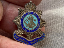 Charger l'image dans la galerie, British Army - Army Service Corps Mechanical Transport Silver Sweetheart Brooch - The Militaria Shop