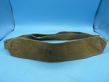Load image into Gallery viewer, Original WW2 British Army 37 Pattern Canvass Shoulder Strap / Cross Strap - The Militaria Shop