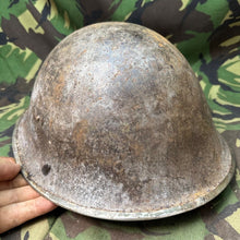 Load image into Gallery viewer, Original WW2 British / Canadian Army Mk3 Turtle Helmet - The Militaria Shop