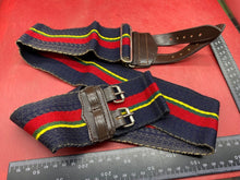 Charger l'image dans la galerie, Genuine British Army Royal Marines Regimental Stable Belt. 36" Waist. - The Militaria Shop