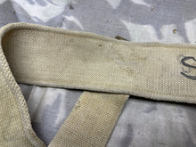 Load image into Gallery viewer, Original WW1 British Army 08 Pattern Webbing Belt 40" Waist - Rare Economy - The Militaria Shop