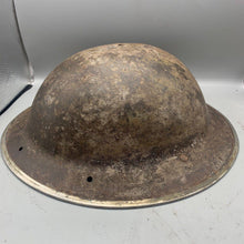 Load image into Gallery viewer, Original WW2 South African Army Mk2 Brodie Helmet - British Style Combat Helmet - The Militaria Shop