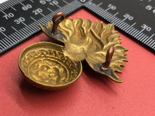 Load image into Gallery viewer, Original WW2 British Army Royal Fusiliers Cap Badge - The Militaria Shop