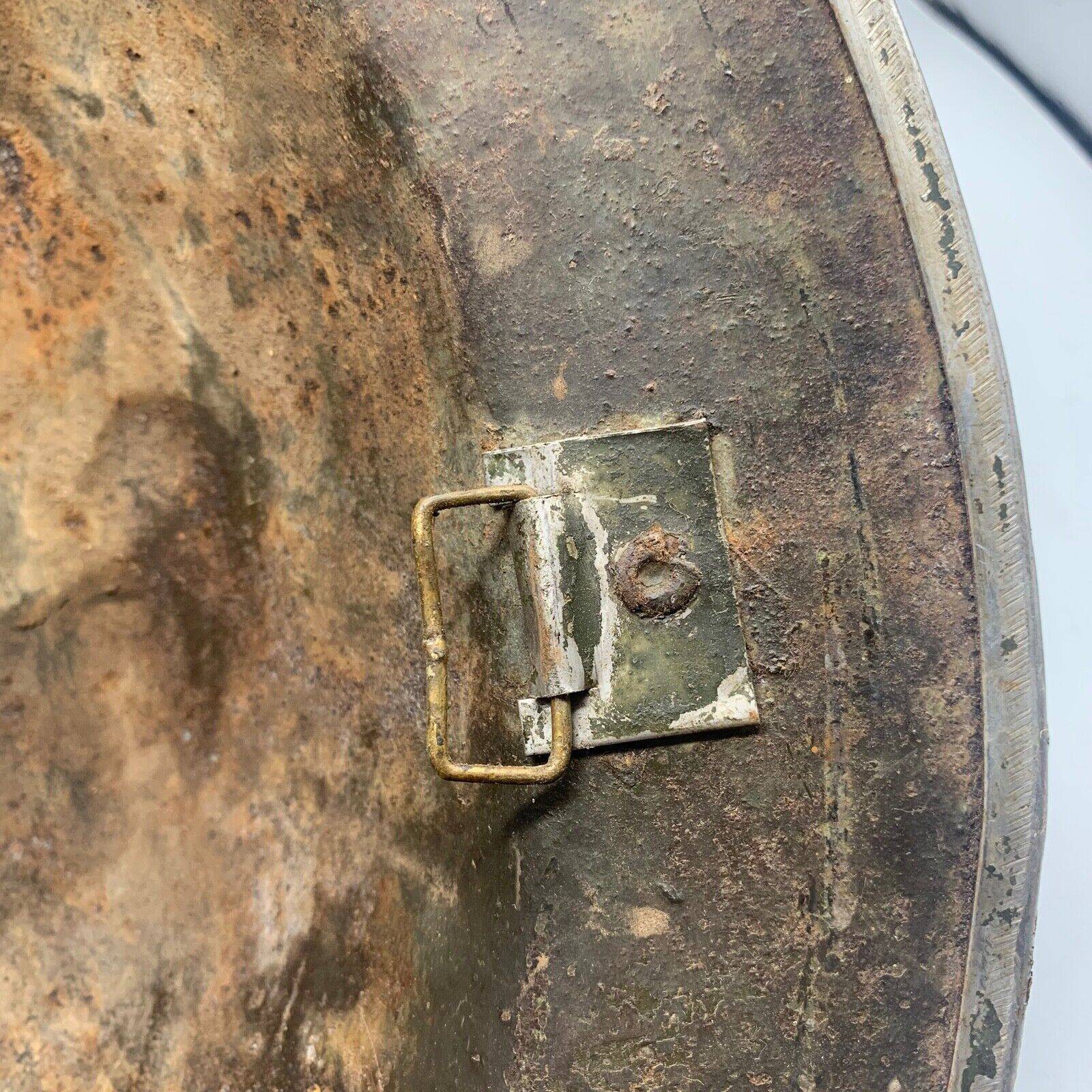 Original WW2 South African Army Mk2 Brodie Helmet - British Style Combat Helmet - The Militaria Shop