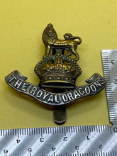 Charger l'image dans la galerie, Original Victorian / WW1 British Army The Royal Dragoons Cap Badge - The Militaria Shop