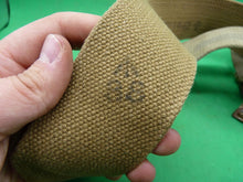 Load image into Gallery viewer, Original WW2 Pattern British Army L Straps Pair - 37 Pattern Webbing Haversack - The Militaria Shop
