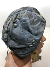 Load image into Gallery viewer, Original Royal Air Force RAF Cold War Period G Type Blue Jet Flying Helmet 22C - The Militaria Shop