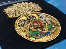 Load image into Gallery viewer, British Army Bullion Embroidered Blazer Badge - Royal Scots Fusiliers - The Militaria Shop