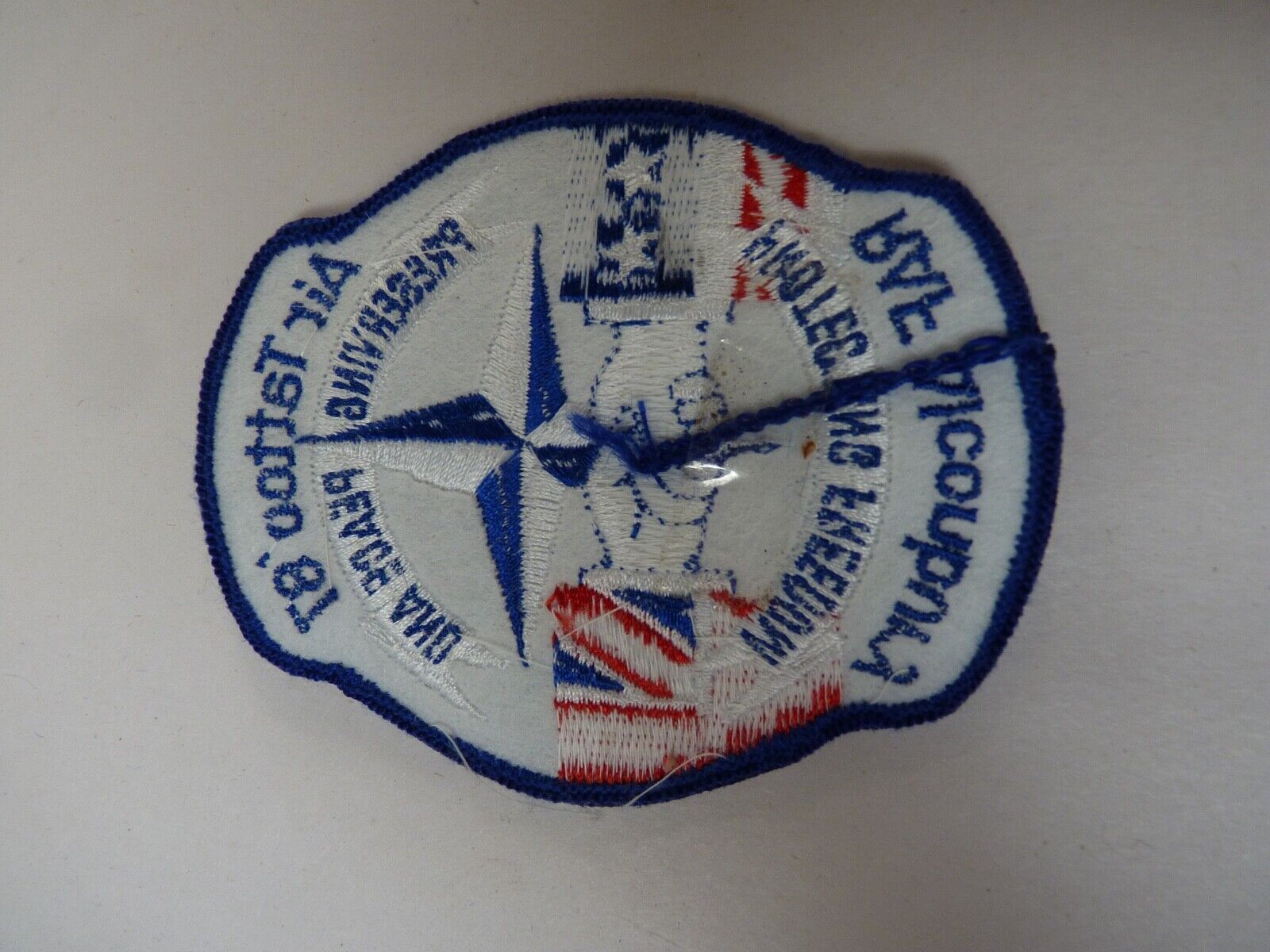 RAF ALCONBURY Air Tattoo 87 fighter pilots patch - military jacket patch - The Militaria Shop