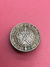 Load image into Gallery viewer, Original WW2 British Army Kings Crown For Loyal Service Lapel Badge - The Militaria Shop