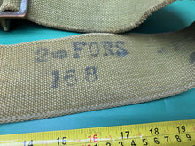 Load image into Gallery viewer, Original 1908 Pattern Webbing Belt, 2nd Foresters- Large Size in Great Condition - The Militaria Shop