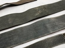 Load image into Gallery viewer, Original WW2 British Royal Air Force Blue 37 Pattern L Strap Set - The Militaria Shop