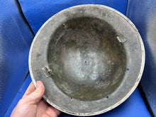 Load image into Gallery viewer, Original WW2 British Army Mk2 Combat Helmet Shell - South African Produced - The Militaria Shop