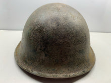 Load image into Gallery viewer, Geunine British / Canadian Army Mk3 WW2 Combat Helmet - Uncleaned Original - The Militaria Shop