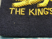 Charger l'image dans la galerie, British Army Bullion Embroidered Blazer Badge - The Kings Own - The Militaria Shop