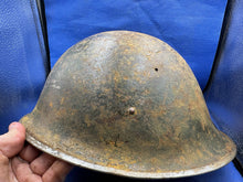 Charger l'image dans la galerie, WW2 British / Canadian Army Mk3 Combat Turtle Helmet - Good Original Helmet - The Militaria Shop
