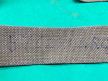 Load image into Gallery viewer, Original WW2 Pattern British Army L Straps Pair - 37 Pattern Webbing Haversack - The Militaria Shop