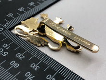 Load image into Gallery viewer, Genuine British Army Manchester University O.T.C. Anodised (Staybrite) Cap Badge - The Militaria Shop