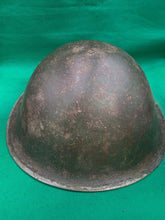 Lade das Bild in den Galerie-Viewer, Original WW2 British Army / Canadian Army Mk3 Turtle Combat Helmet - The Militaria Shop