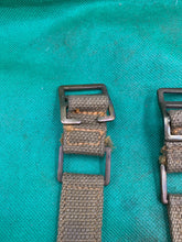 Charger l'image dans la galerie, Original WW2 British Army 37 Pattern Brace Adaptors Pair - 1941 Dated - The Militaria Shop