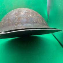 Load image into Gallery viewer, Original WW2 South African Army Mk2 Brodie Helmet - British Style Combat Helmet - The Militaria Shop