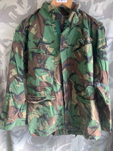 Load image into Gallery viewer, Genuine British Army DPM 1968 Pattern Camouflaged Combat Smock Jacket - Size 36 - The Militaria Shop