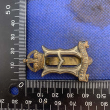 Load image into Gallery viewer, Original WW2 British Army 23rd Hussars Cap Badge - The Militaria Shop