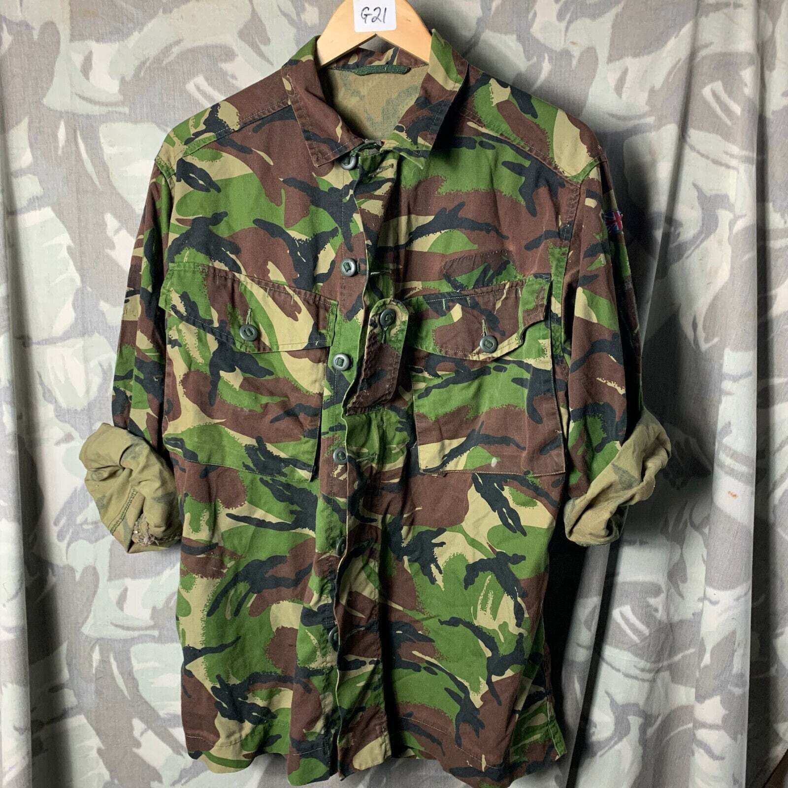 Genuine British Army DPM Combat Smock Jacket - 180/96 - The Militaria Shop