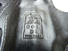 Charger l'image dans la galerie, Black Leather Pistol Holster - De Santis - The Militaria Shop