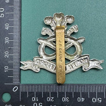 Load image into Gallery viewer, Original WW2 British Army North Stafford Regiment Cap Badge - The Militaria Shop