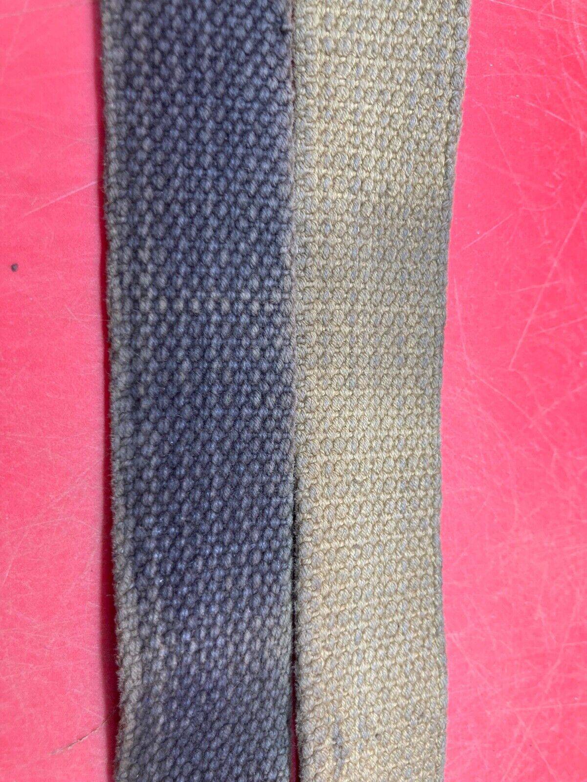 Original British Army 37 Pattern Shoulder / Cross Strap - 1953 - WW2 Pattern - The Militaria Shop