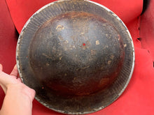 Load image into Gallery viewer, Original WW2 Combat Helmet - British / South African Army Mk2 Brodie Helmet - The Militaria Shop